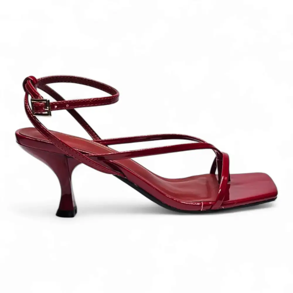 Align Thong Ankle Strap Kitten Heel