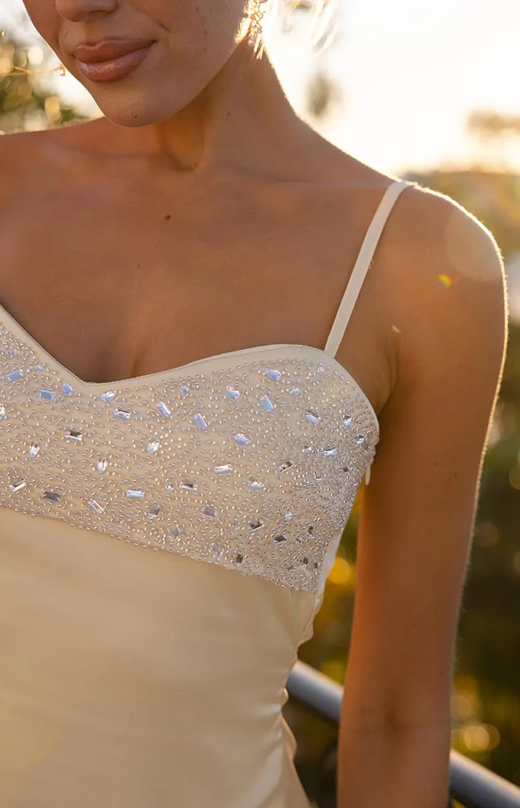 Corset Sequin Contrast Mini Dress