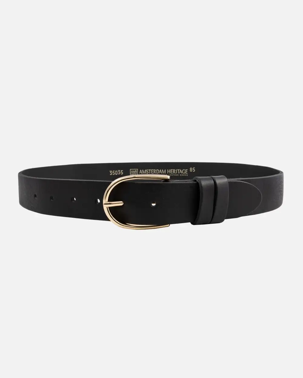 Modern Classic Leather Waist Belt Buckle