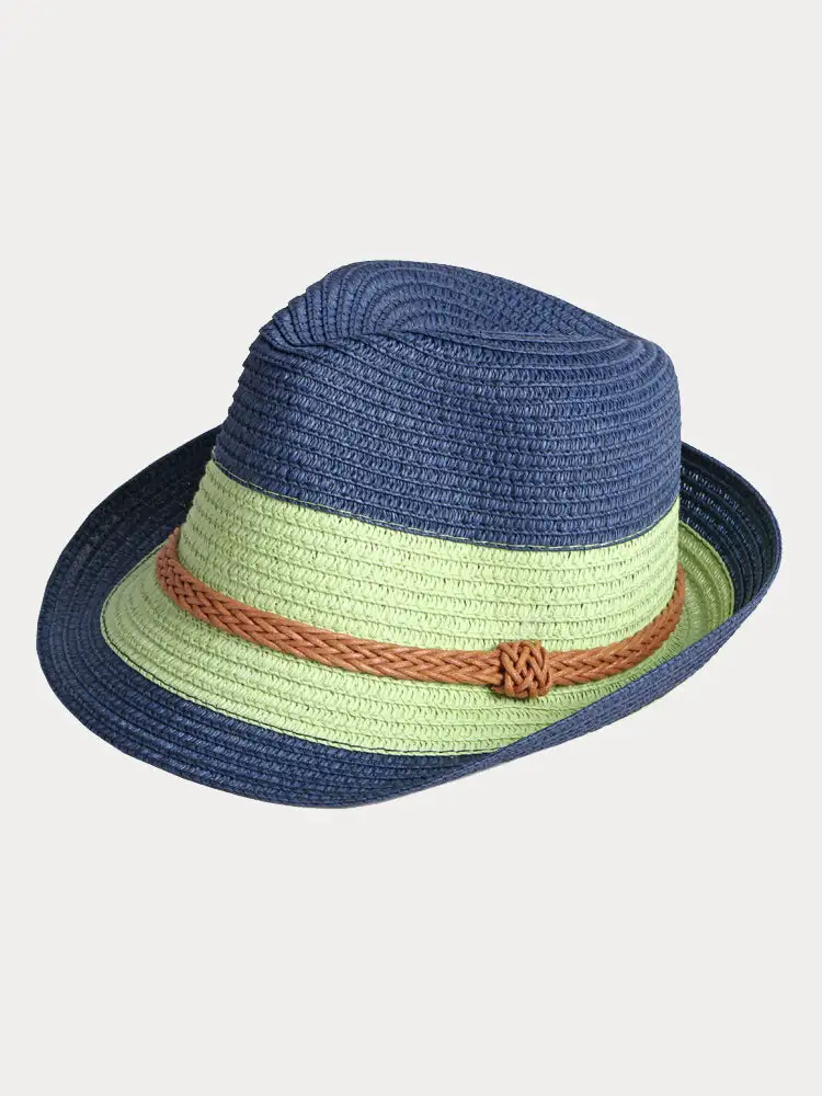 Foldable Sun Protection Cotton Fedora Hat