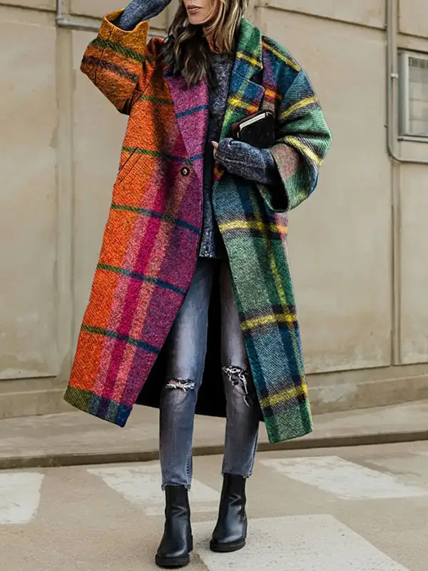 Plaid Coat