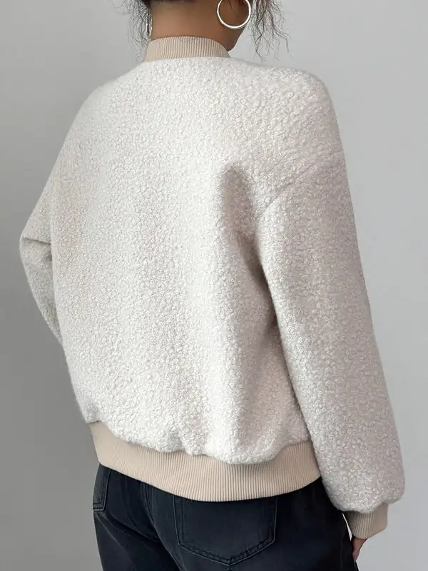 Streetwear Button Front Jacket