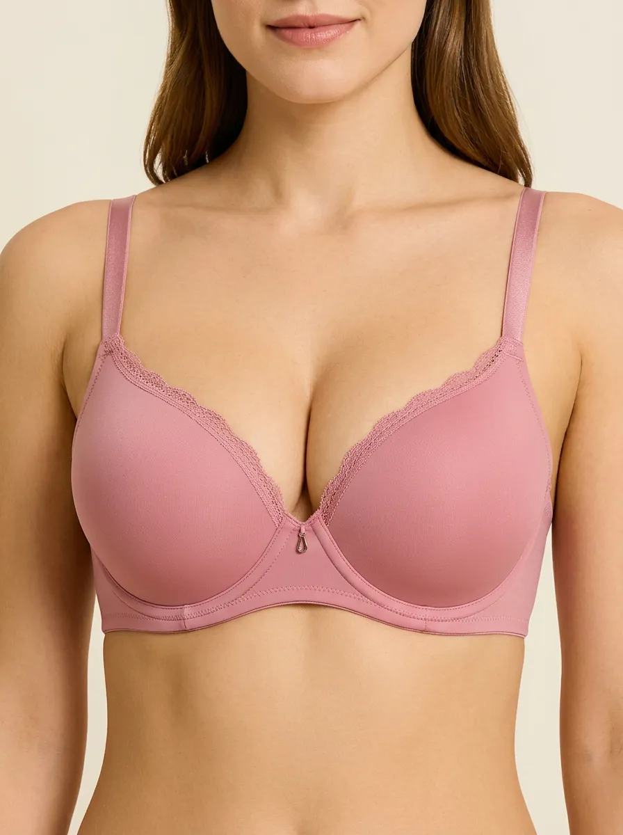 Women's Push-Up Lace-Trim Bra