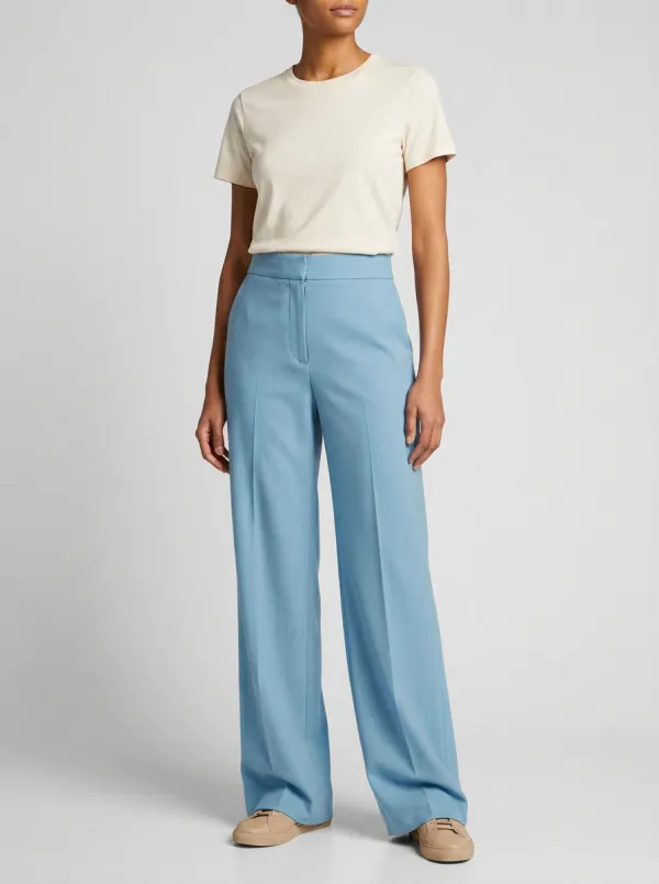 Refined High Rise Wide Leg Pants