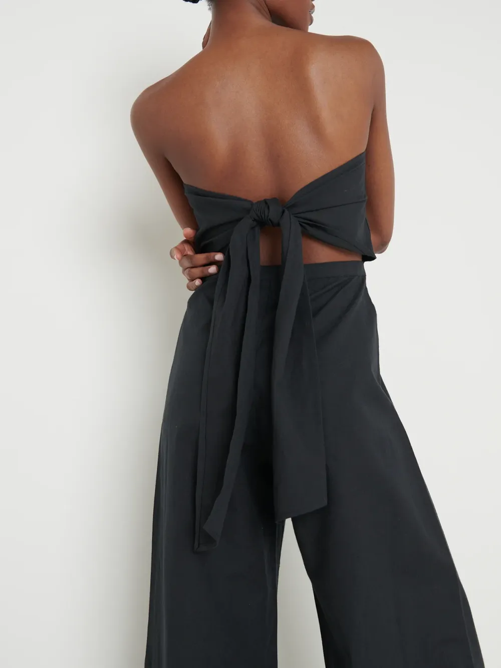 Sleeveless Bandeau Jumpsuit