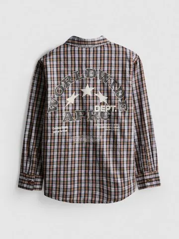 7-15yrs | Printed Long Sleeve Shirt