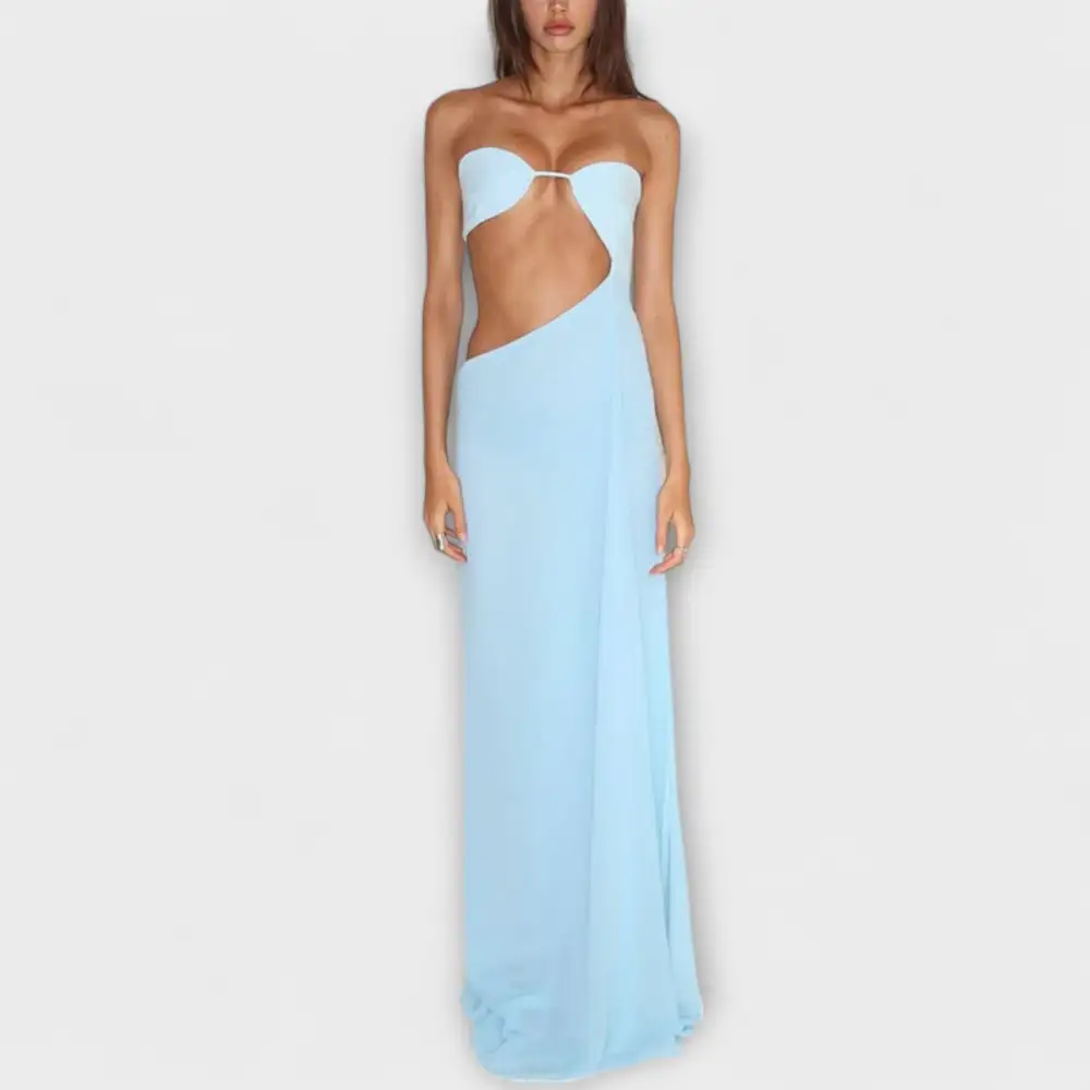 Isabella Seductive Backless Evening