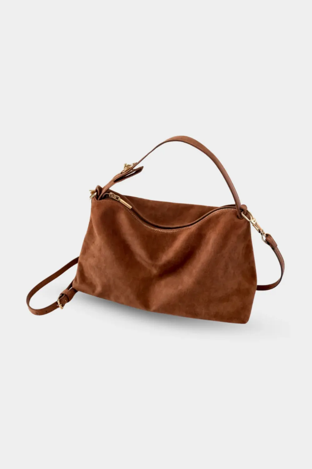 Suede Shoulder Bag