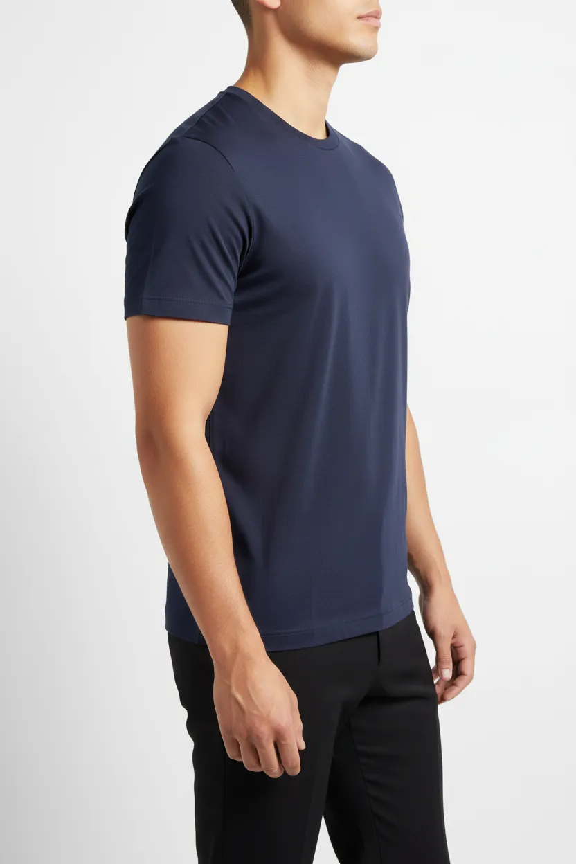 Everyday Round Neck Crew Neck Cotton T-Shirt