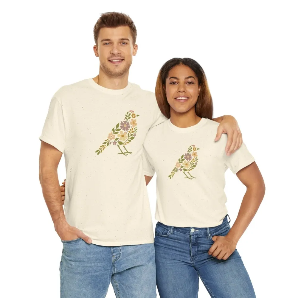 Botanical Bird Unisex T-Shirt