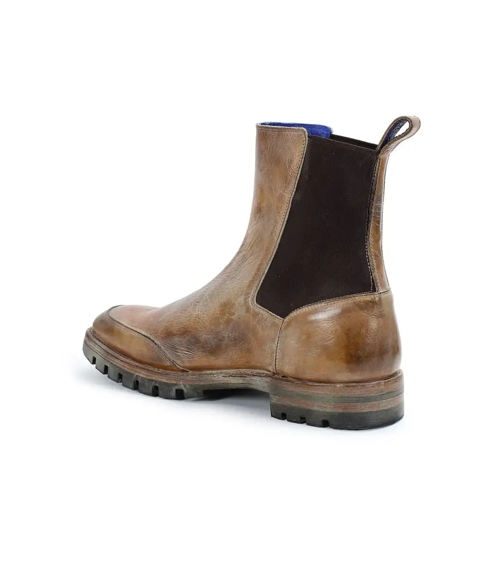 Chelsea Cushioned Leather Ankle Boots
