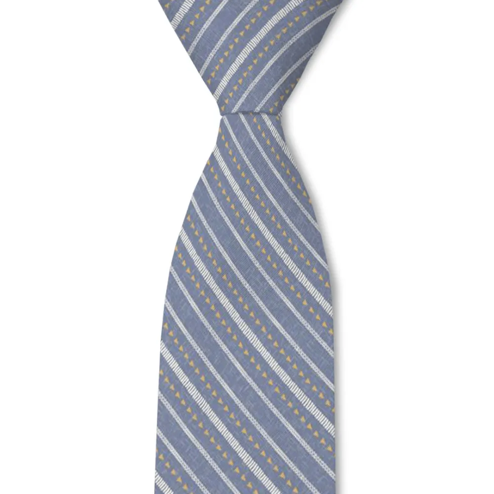 Elegant Striped Pattern Necktie