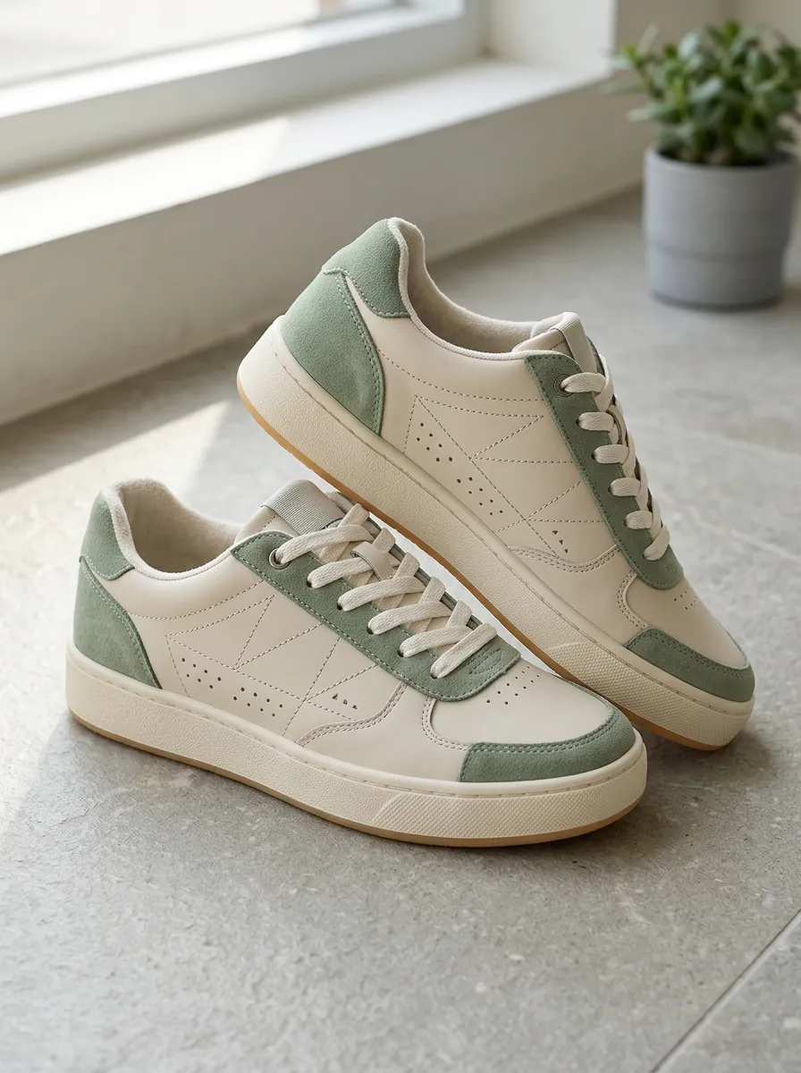 Women's Suede Patchwork Urban Skate Shoes