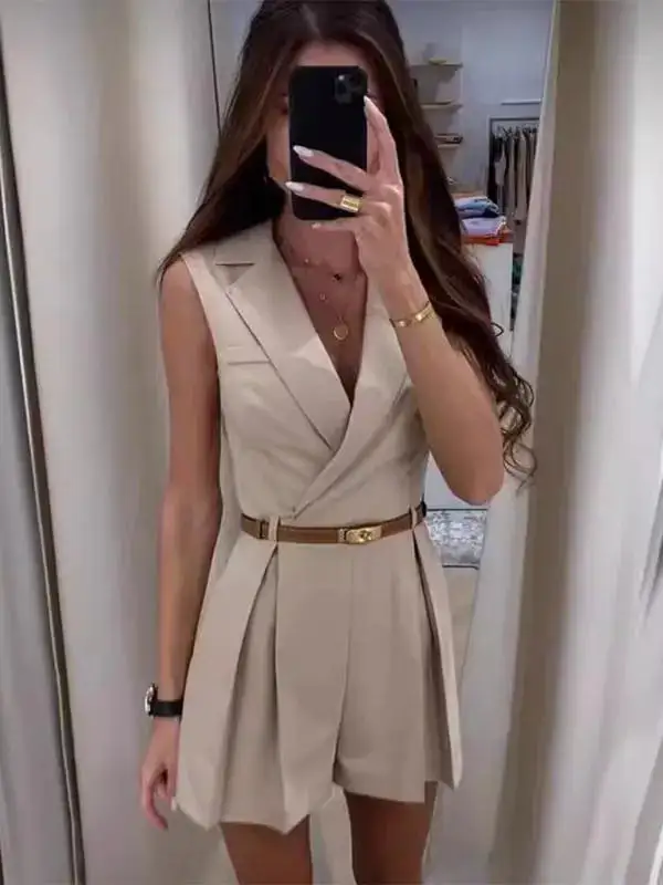 Commuter Suit Jumpsuit Not Included Belt