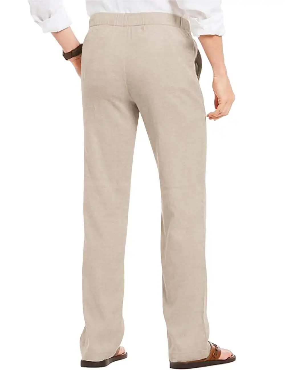 Linen Look Beach Yoga Trousers