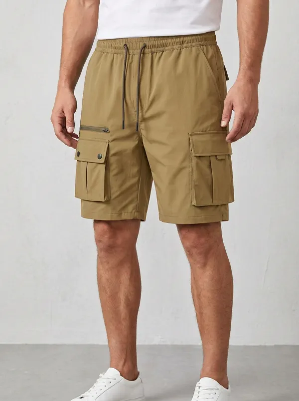 Casual Multi-Pocket Casual Cargo Shorts