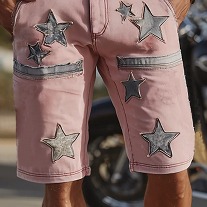 Woven Pocket Washed Shorts