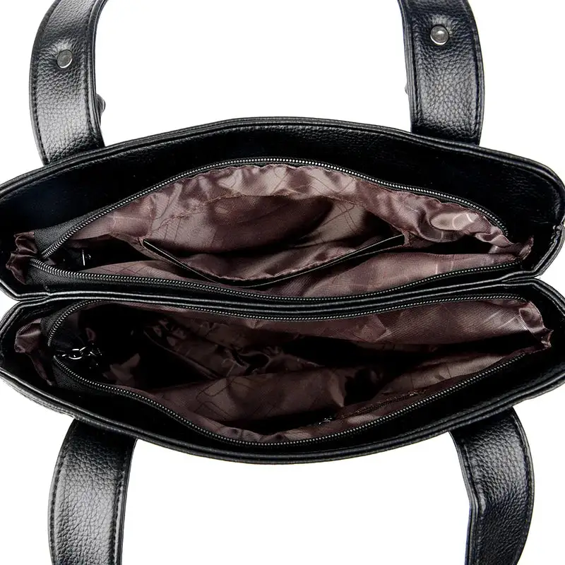 Modern Softness: Minimalist Soft Leather Handbag