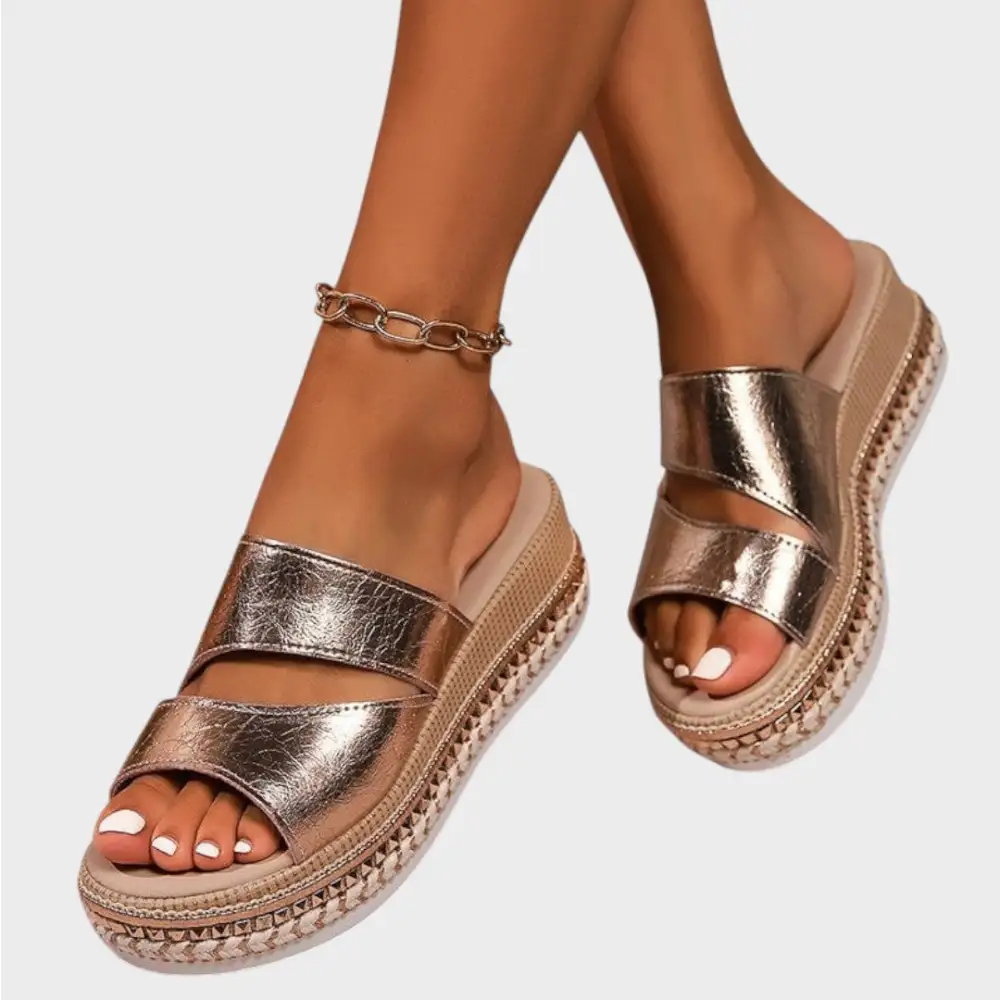 Modern Platform Everyday Flat Sandals
