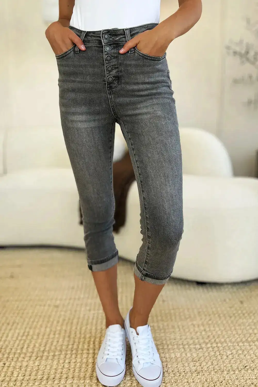 Cotton Stretch Denim Jeans