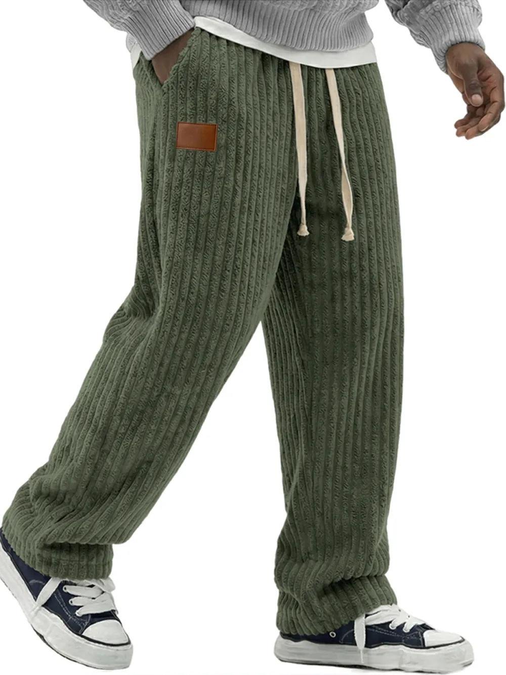 Everyday Corduroy Seamed Detail Pants