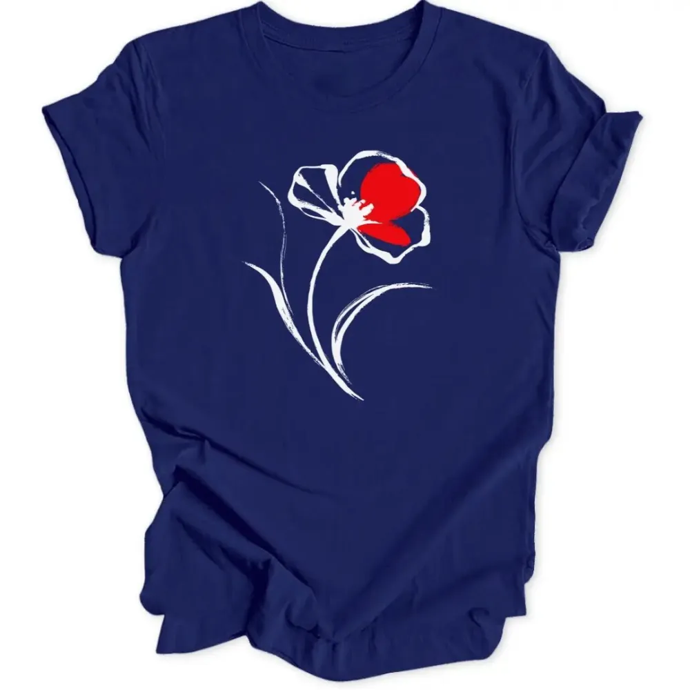 Poppy Art Unisex T-Shirt