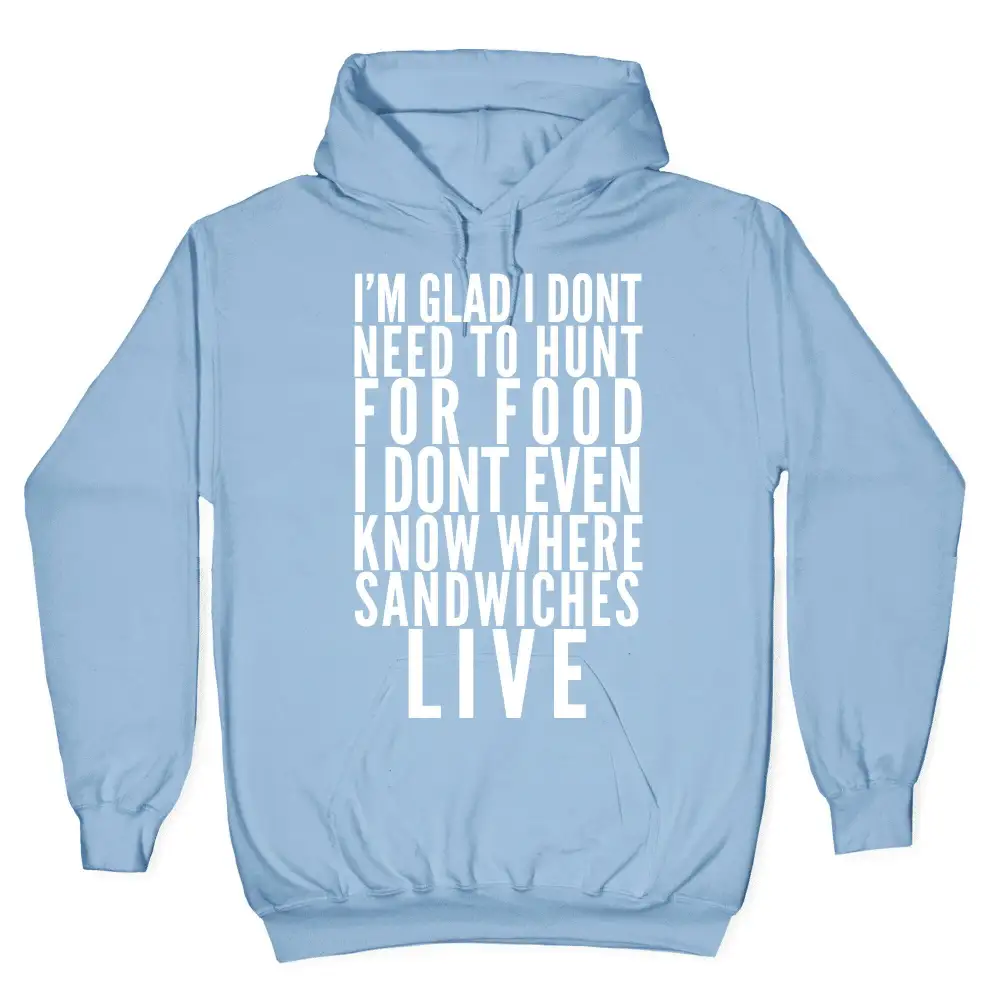 Doodle Food Pullover Hoodie