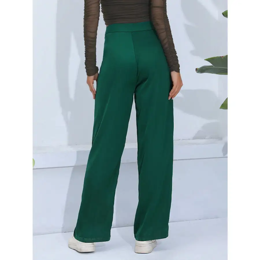 Relaxed Wide Leg Pants