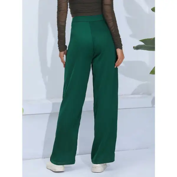 Relaxed Wide Leg Pants