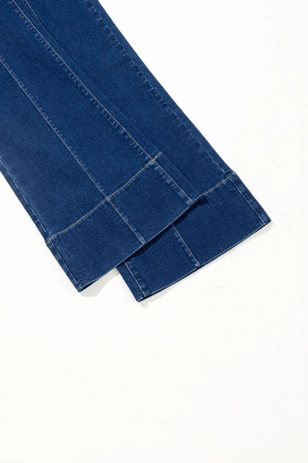 Refined Washed Straight Leg Jeans
