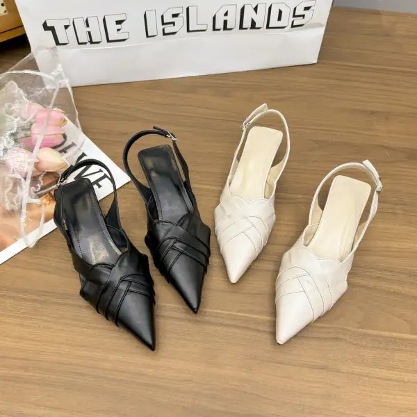 Polished Stiletto Sandals