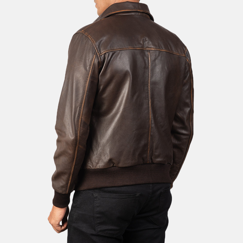 Men's Everyday Bomber Leather Jacket