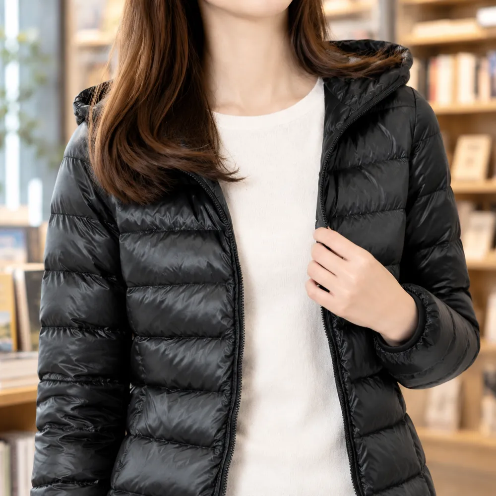 Hooded Quilted Puffer Jacket