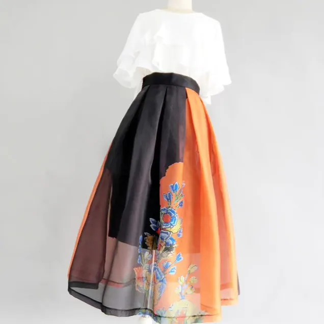 Refined Promenade Everyday Casual Skirt