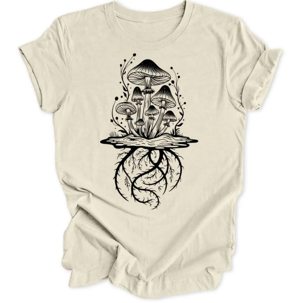 Mushroom Roots Unisex T-Shirt