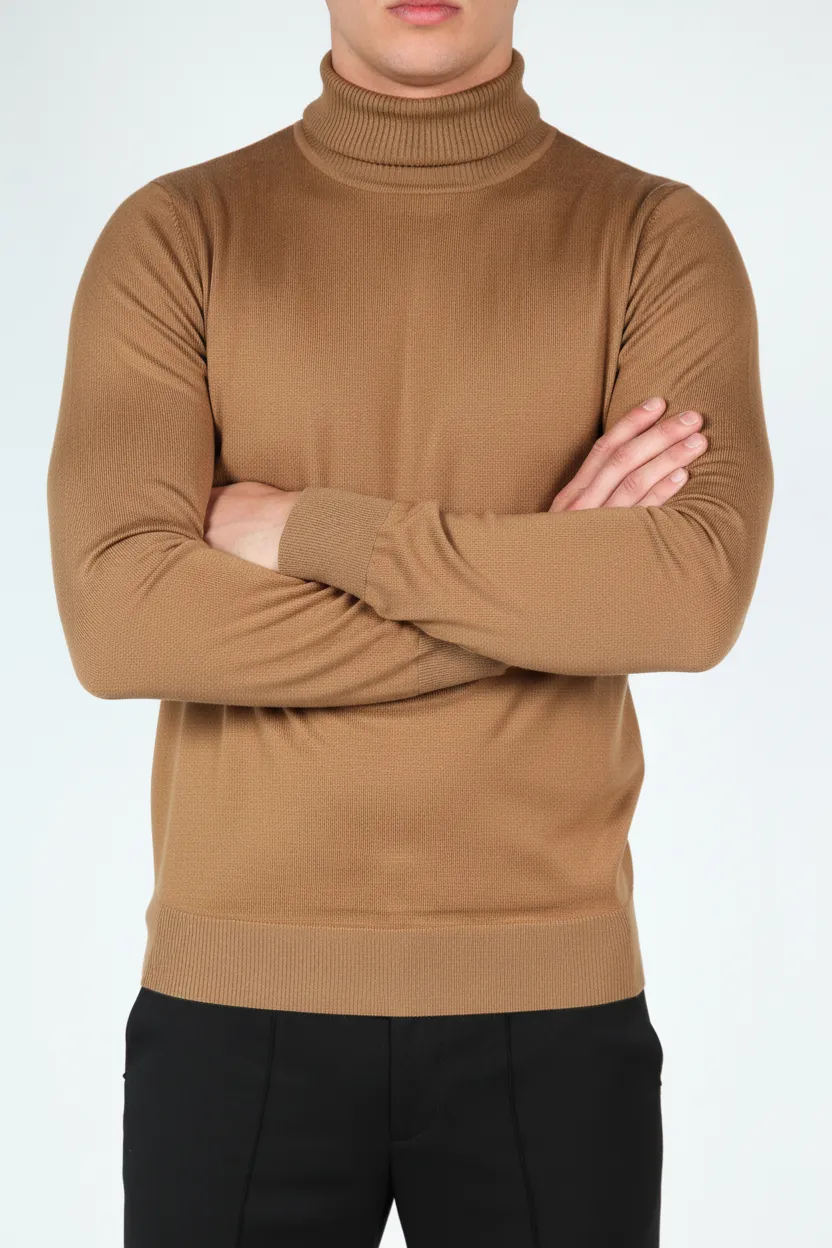 Refined Everyday Turtleneck Sweater