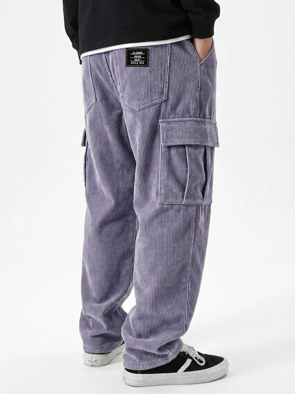 Soft Touch Corduroy Utility Pocket Pants