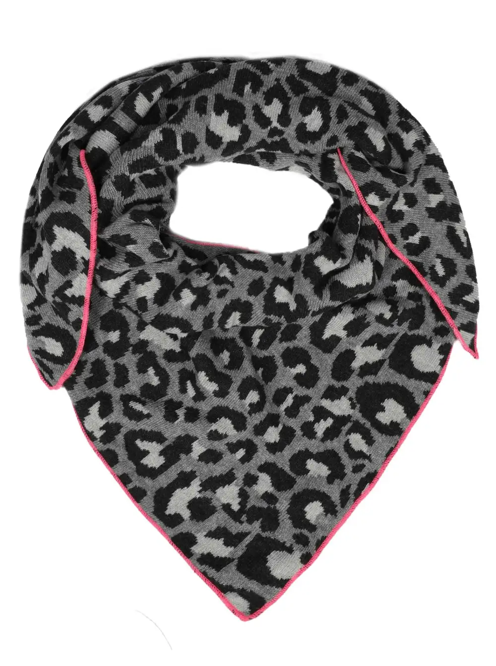 Classic Cashmere Wool Leopard Pattern Fashion Scarf