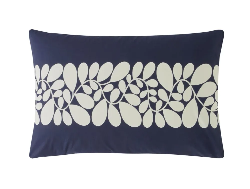 Printed Stripe Cotton Duvet Cover Set