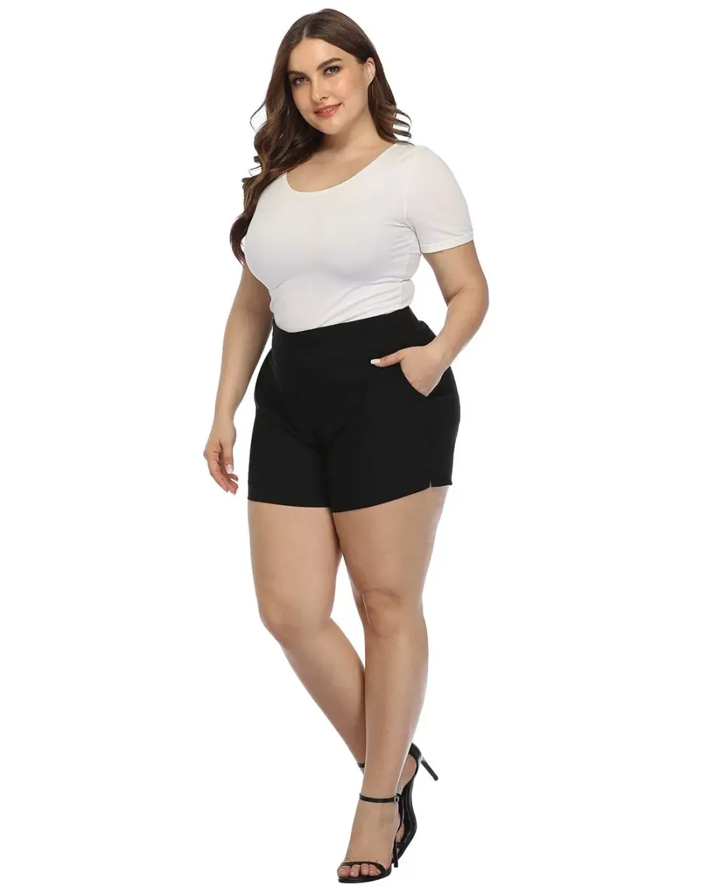 🔥Women's High Waisted Chino Shorts