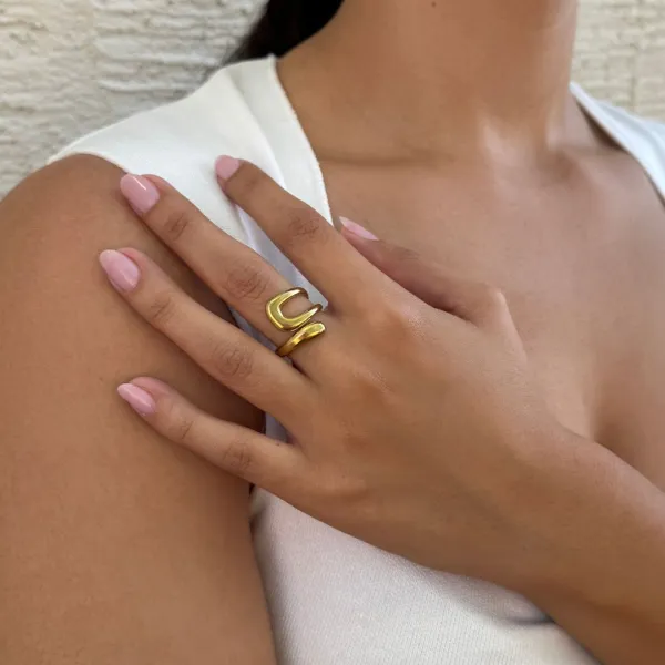 Open-Band Fashion Ring