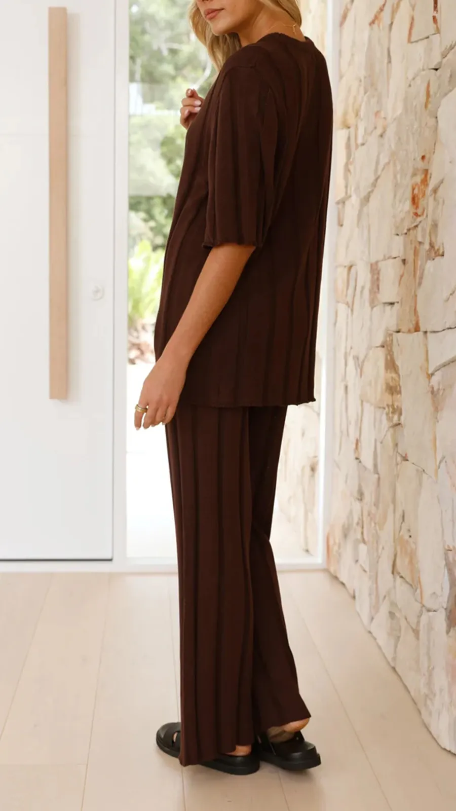 Knitted Heavy Drape Top