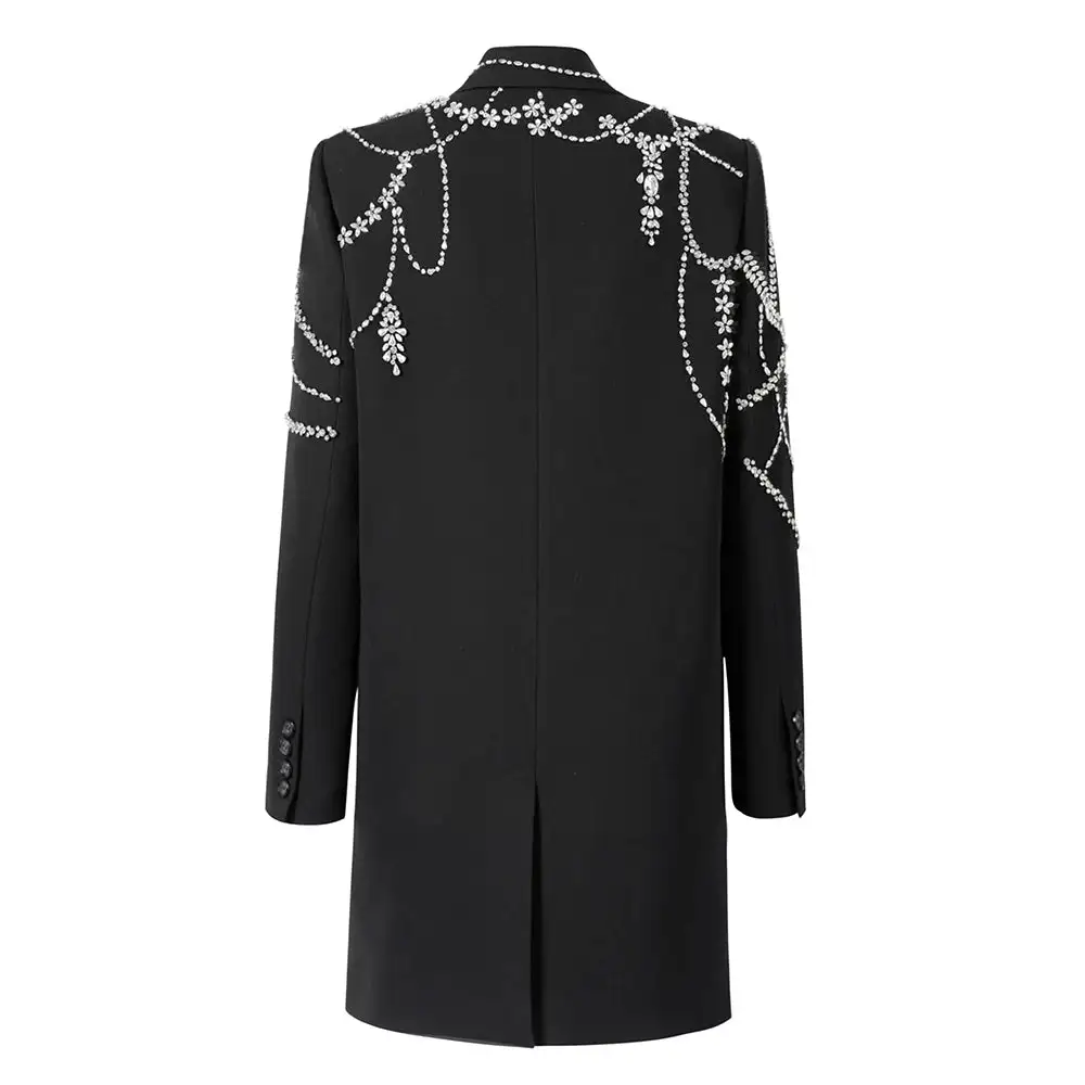 Shimmer Beaded Blazer