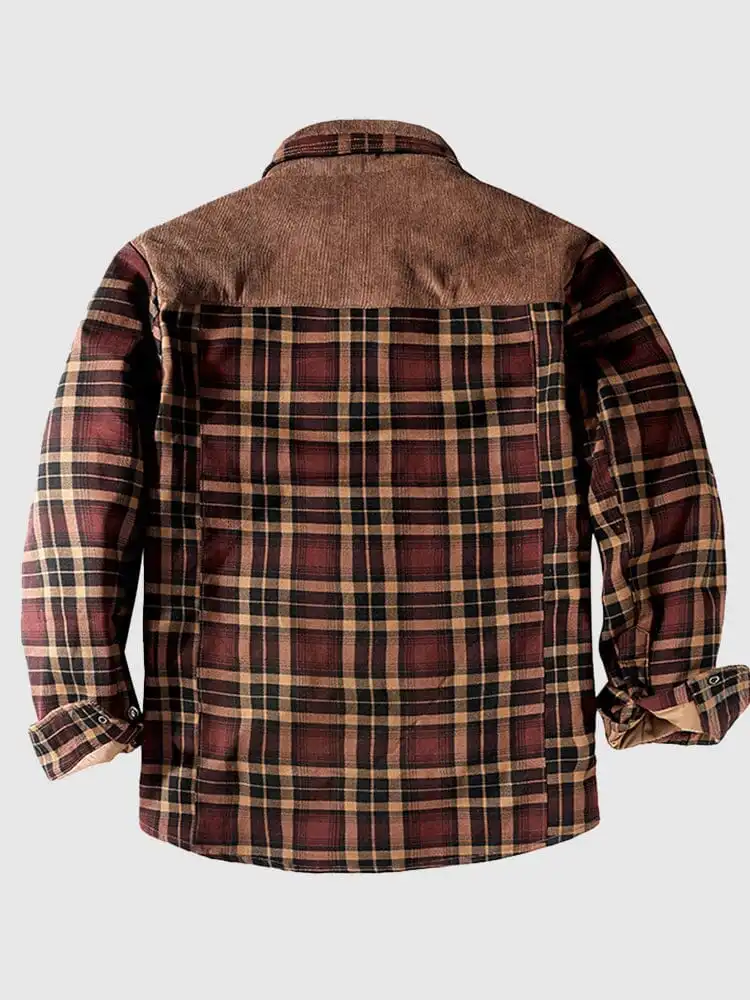Padded Warm Cotton Flannelette Jacket Coat