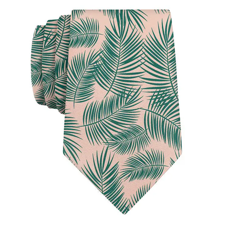 Palm Leaf Pattern Necktie