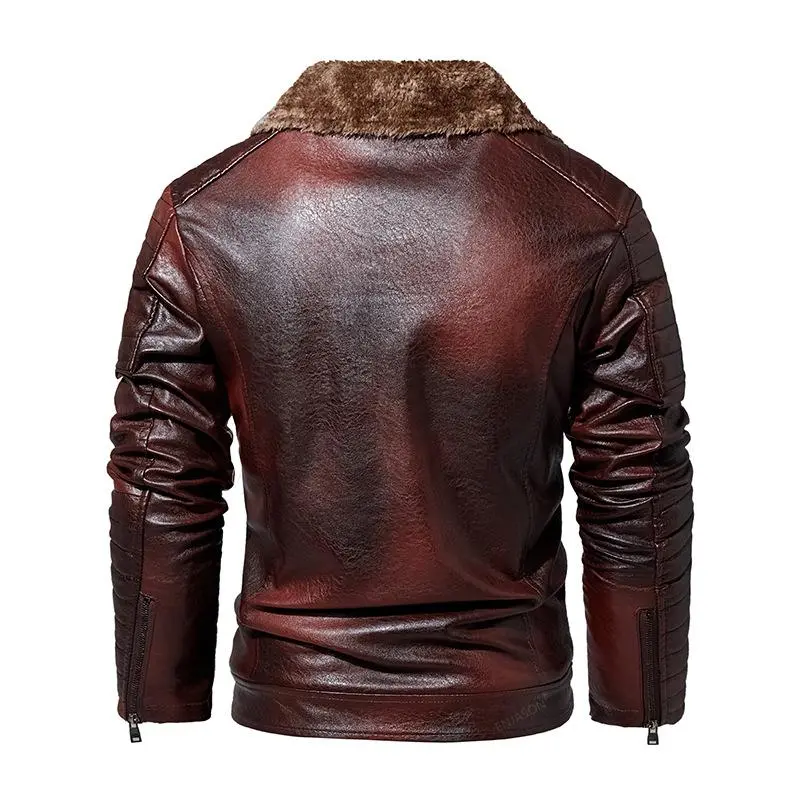 Leather Washed Field Jacket