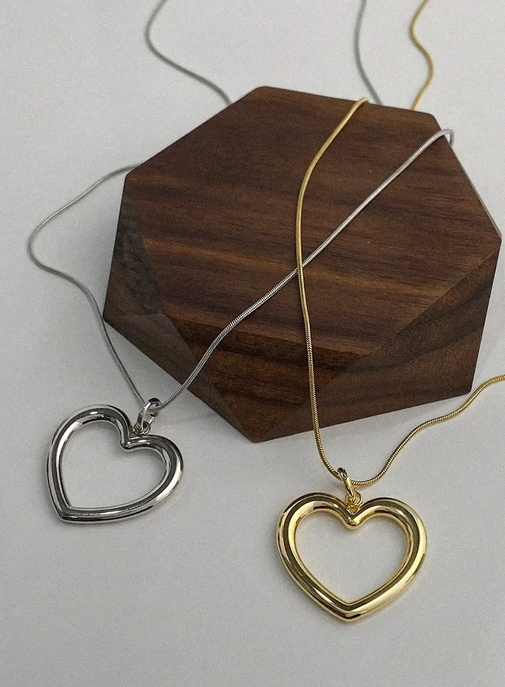 Heart Outline Necklace