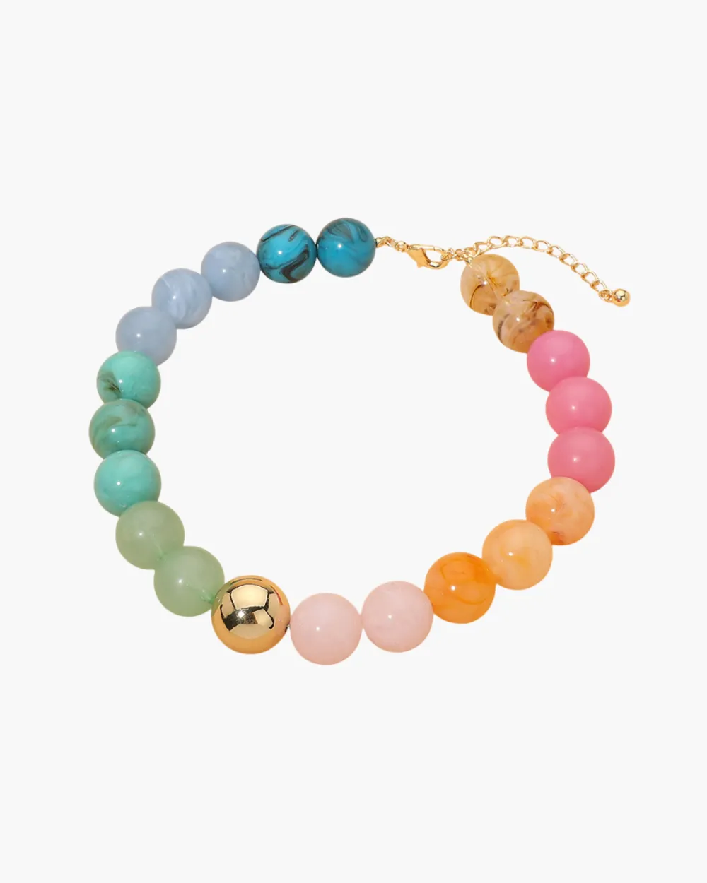 Resin Ball Necklace