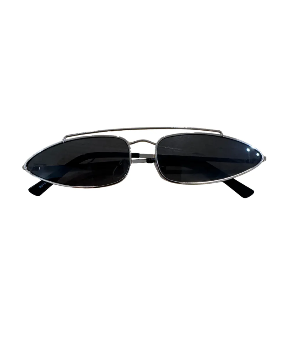 Slim Metal Cat Eye Sunglasses
