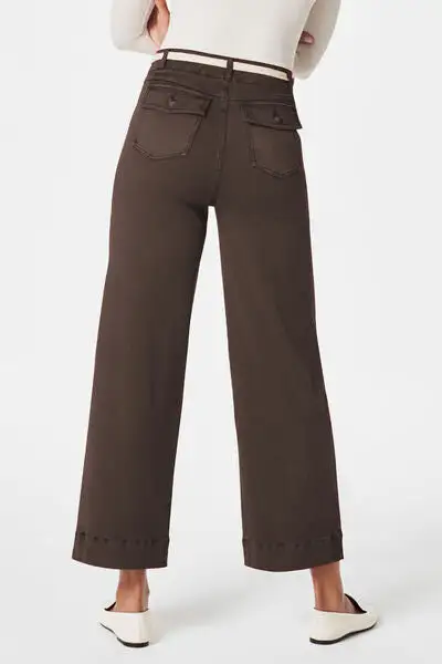 Relaxed High Waist Pocketed Denim Jeans